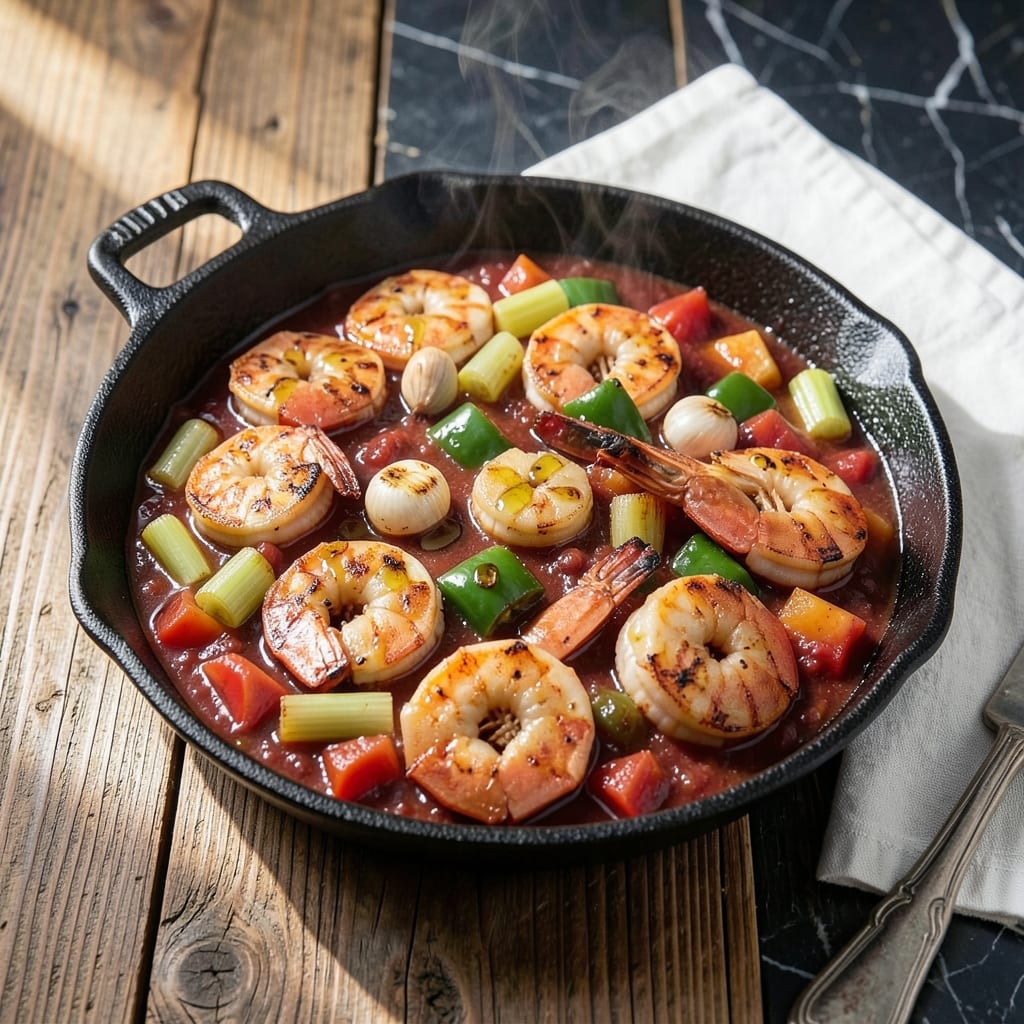 Cajun Ninja Shrimp Creole Recipe: Bold Louisiana Flavors in One Pot