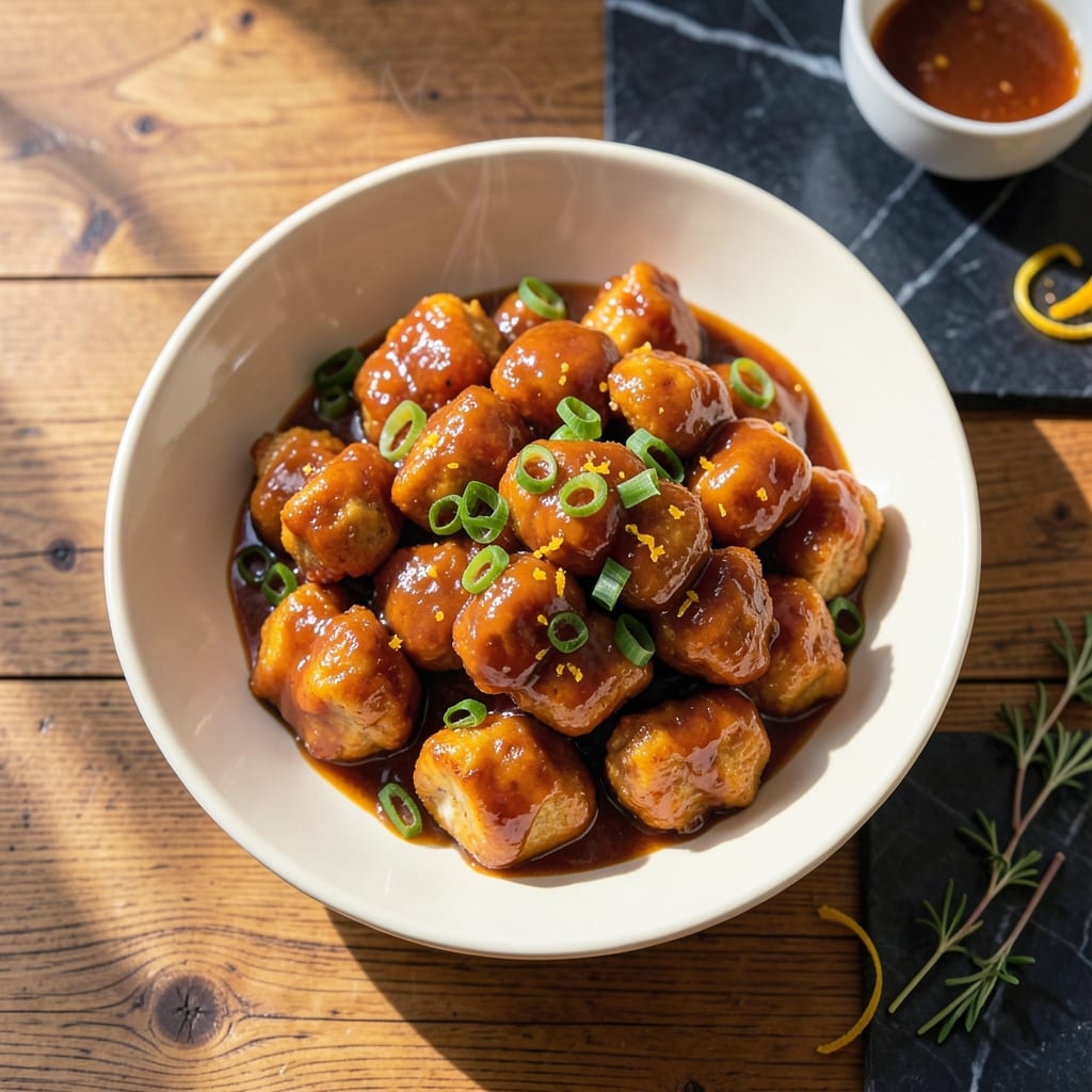 Easy Orange Chicken Recipe With Orange Marmalade And BBQ Sauce: Sweet and Tangy Glaze in Minutes