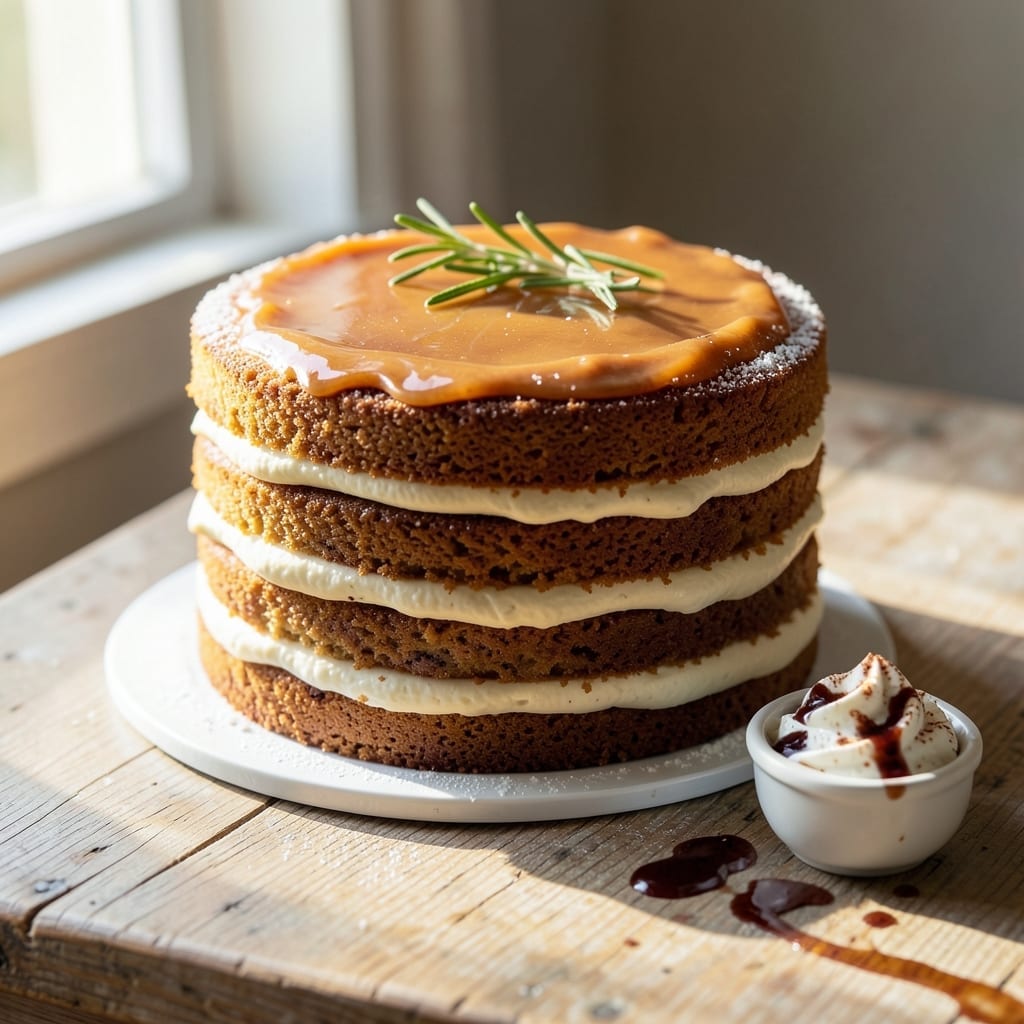 12th Night Cake Recipe: Spiced Rum-Infused Layers With Crisp Fondant Crown