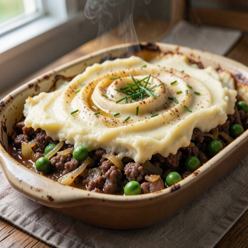 30 Minute Shepherd's Pie Recipe: Flaky Topping Over Savory Meat and Veggie Filling 30 Minute Shepherd's Pie Recipe: Flaky Topping Over Savory Meat and Veggie Filling