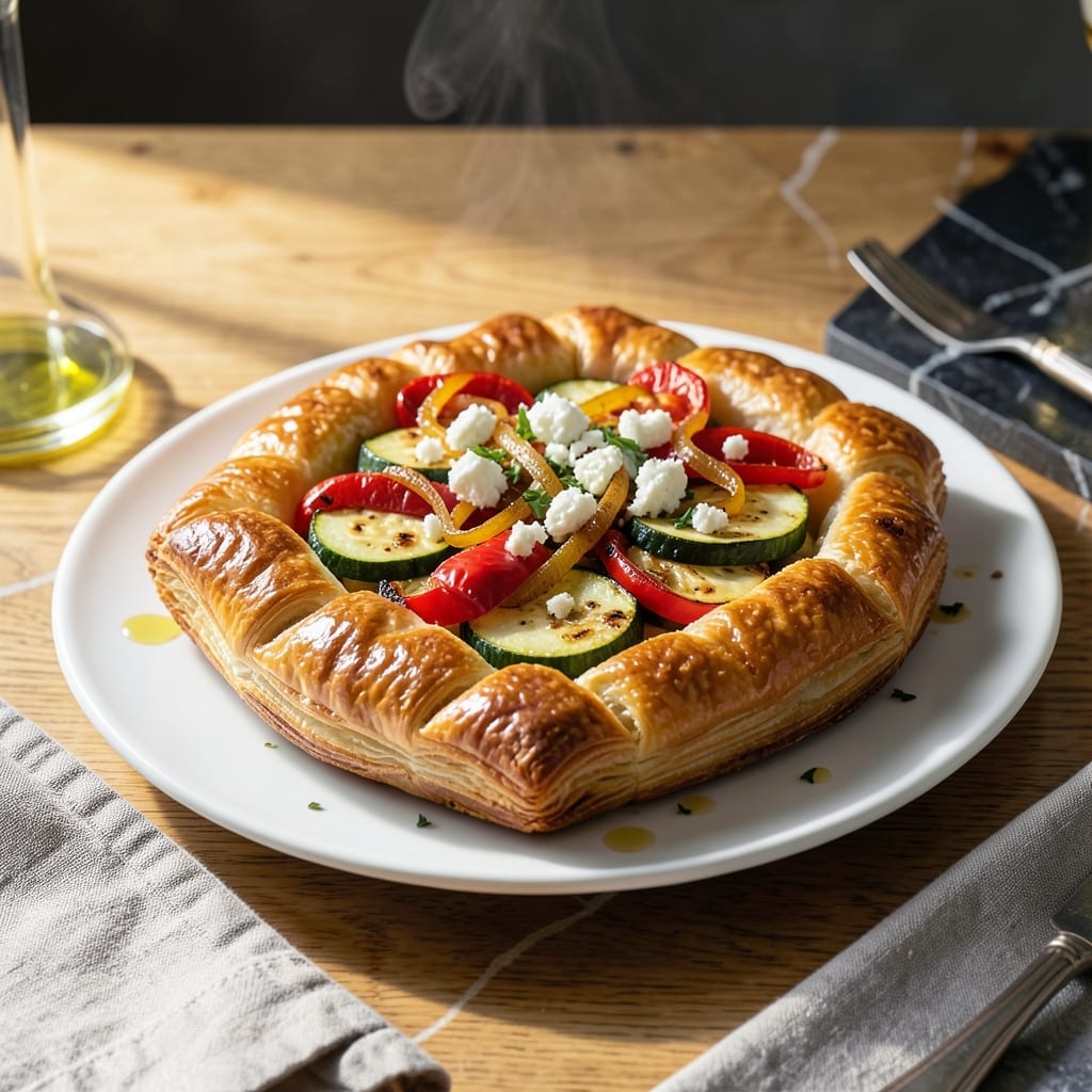Vegetable Puff Pastry Recipe: Golden Flaky Layers With Savory Fill