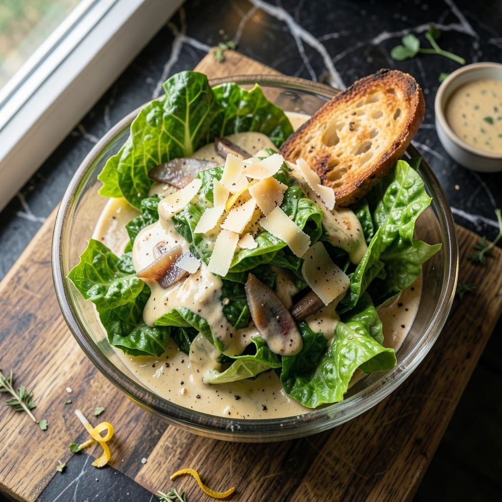 21 Club Caesar Salad Recipe: Crispy Croutons and Parmesan Shake Magic