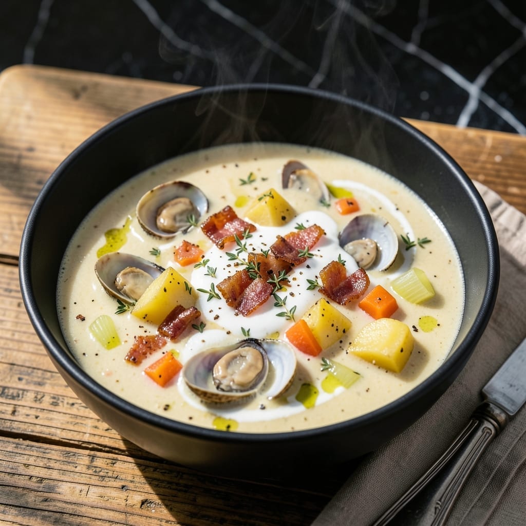 Panera Clam Chowder Recipe: New England-Style Creamy Bowl