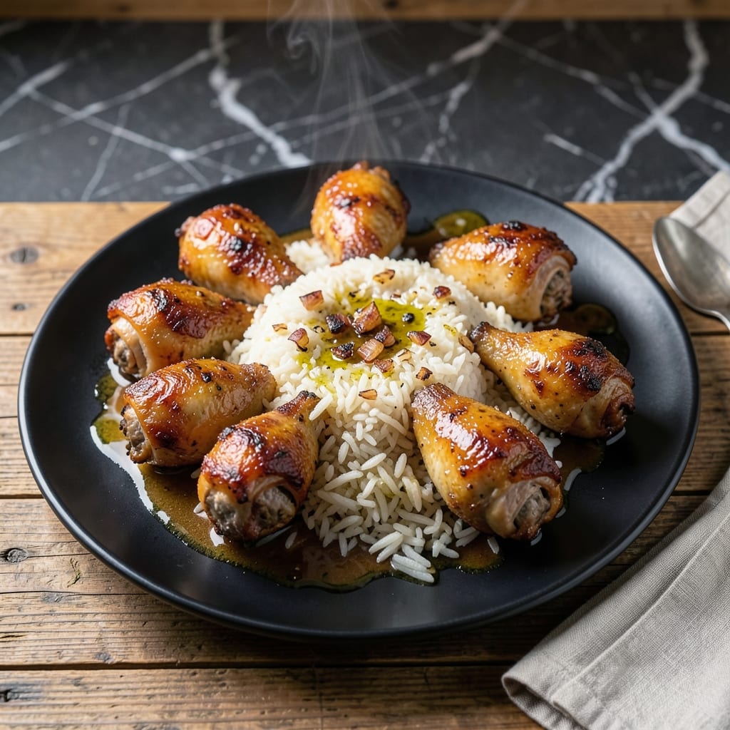Drumsticks and Rice Recipe: One-Pot Savory Feast