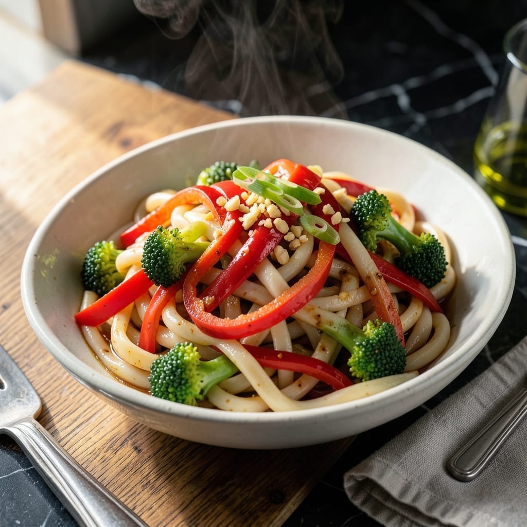Recipe Stir Fry Udon Noodles: Thick Chewy Noodles With Asian Flare