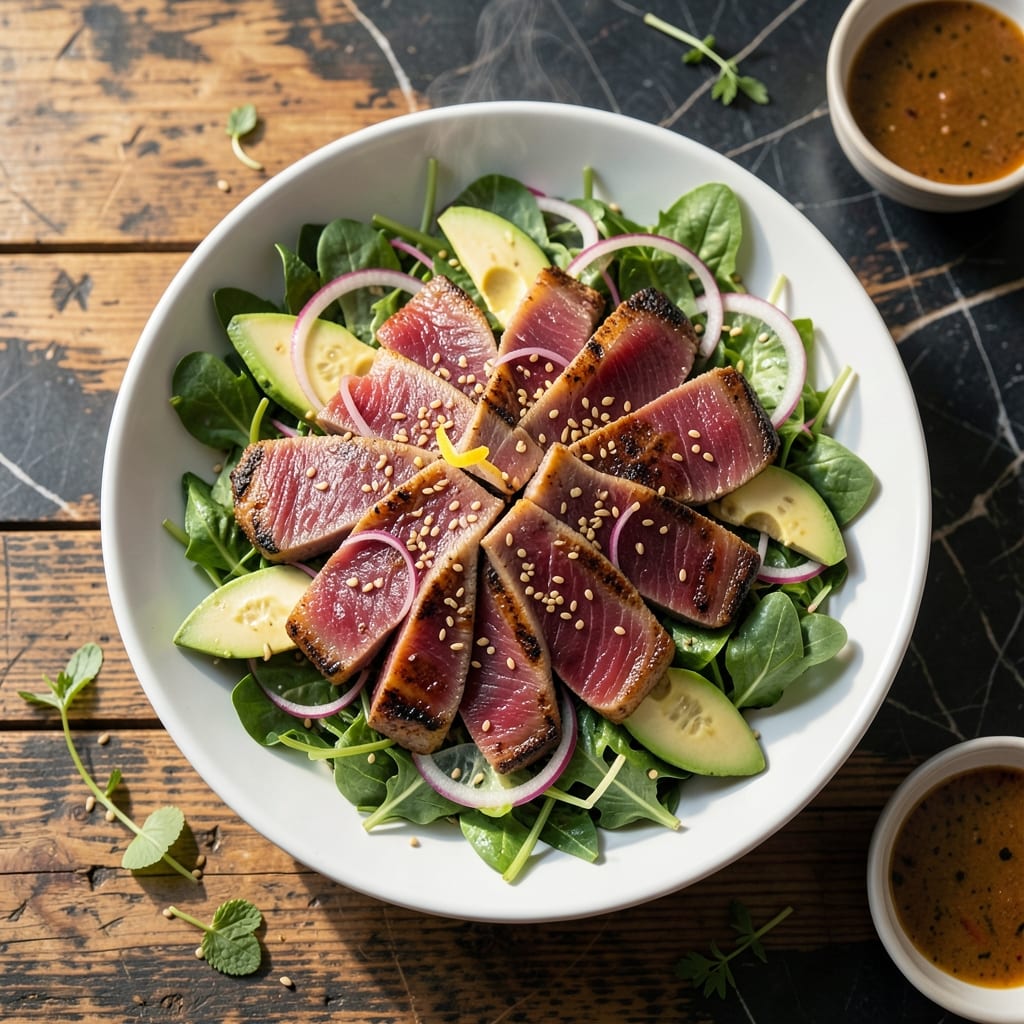Seared Ahi Salad Recipe: Pacific Rim Freshness in a Bowl