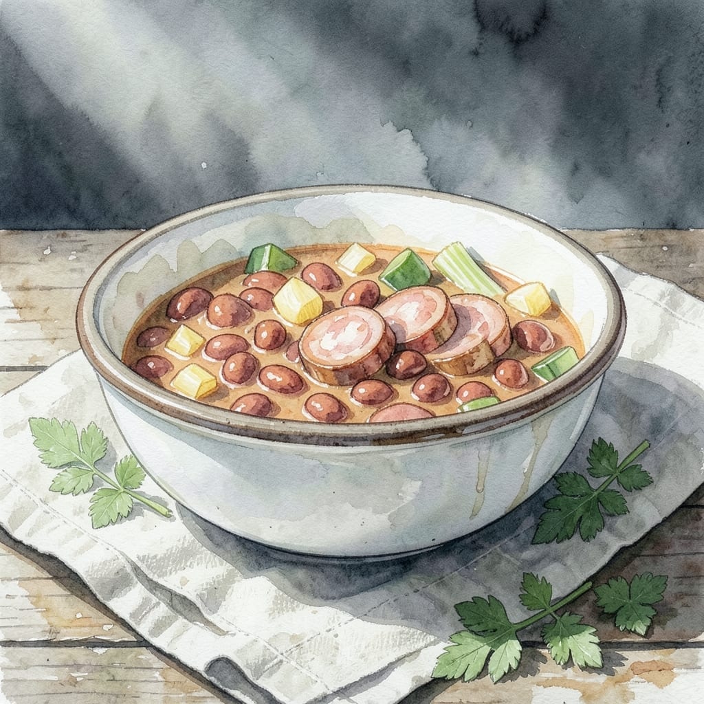 Recipe for Red Beans in a Crock-Pot: Hands-Off Creole Comfort