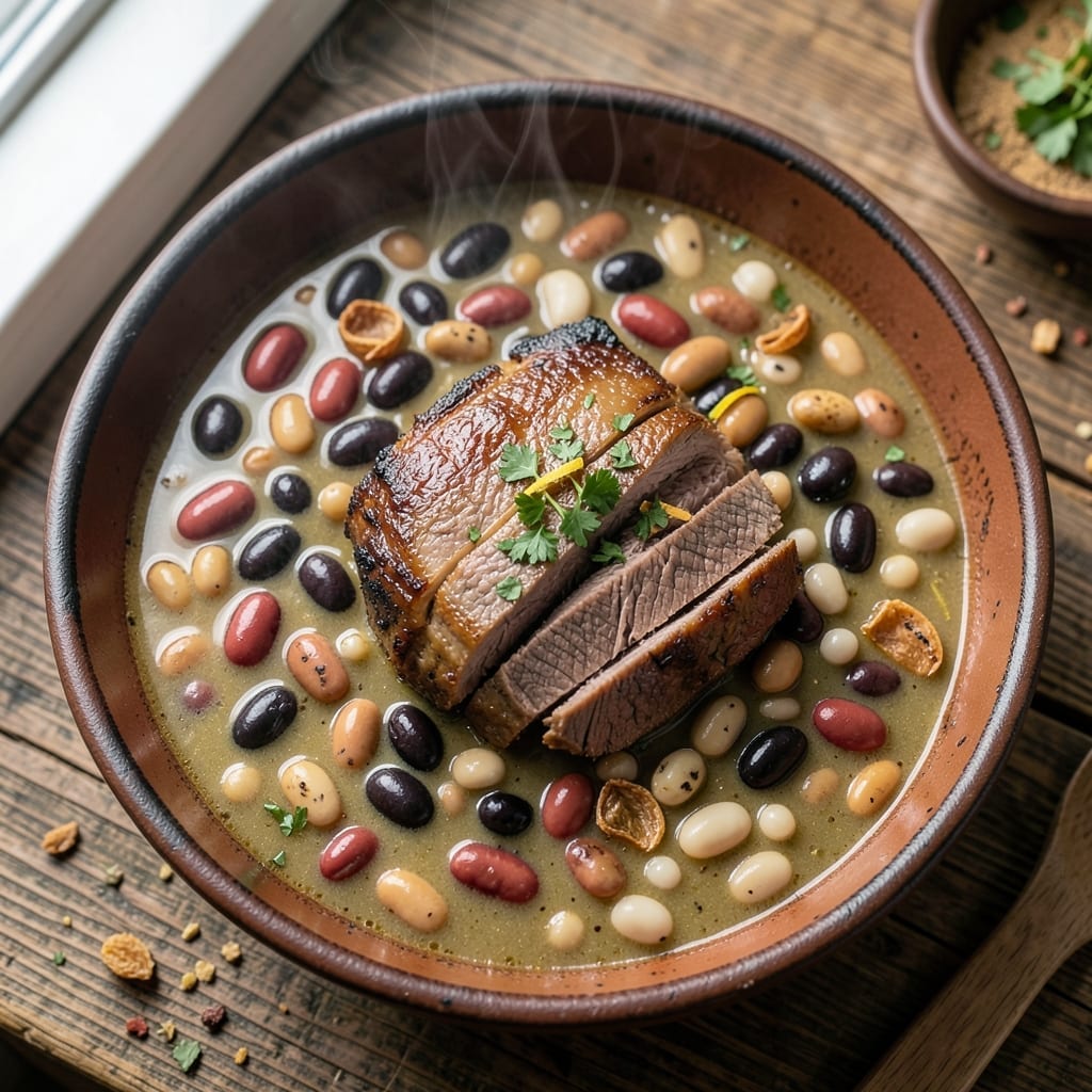 16 Bean Soup Recipe with Beef: Hearty, Smoky Depth From Slow-Cooked Stew