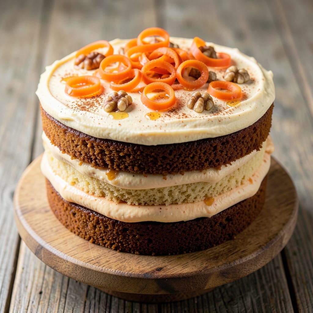 12-Inch Carrot Cake Recipe: Spiced Moistness With Cream Cheese Frosting Rivers
