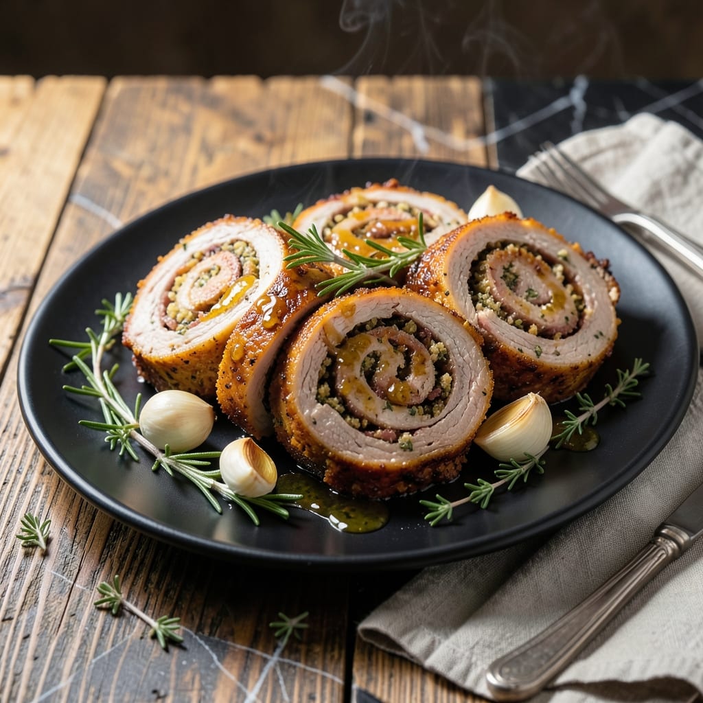 Pork Pinwheel Recipe: Spiral Slices of Herb-Crusted Elegance Pork Pinwheel Recipe: Spiral Slices of Herb-Crusted Elegance
