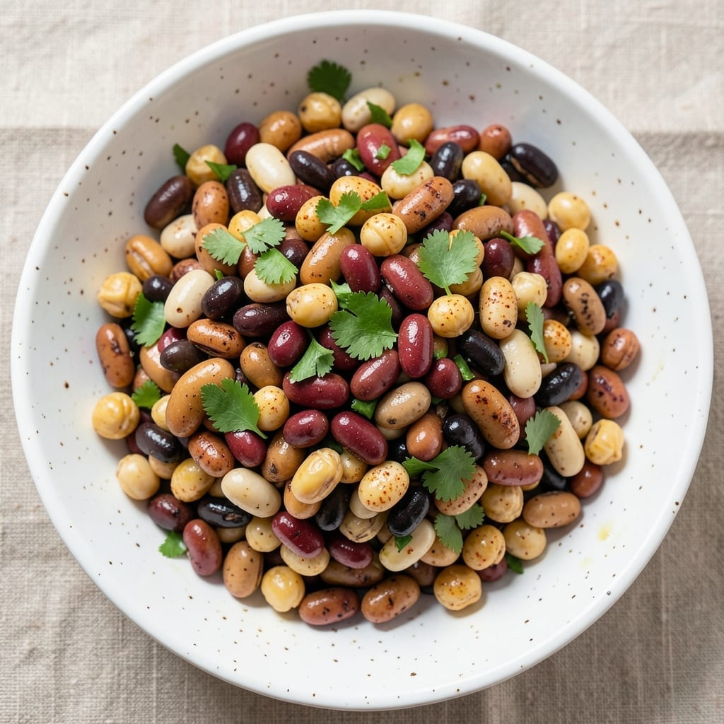 15 Bean Salad Recipe: Hearty Layered Texture With No-Cook Convenience