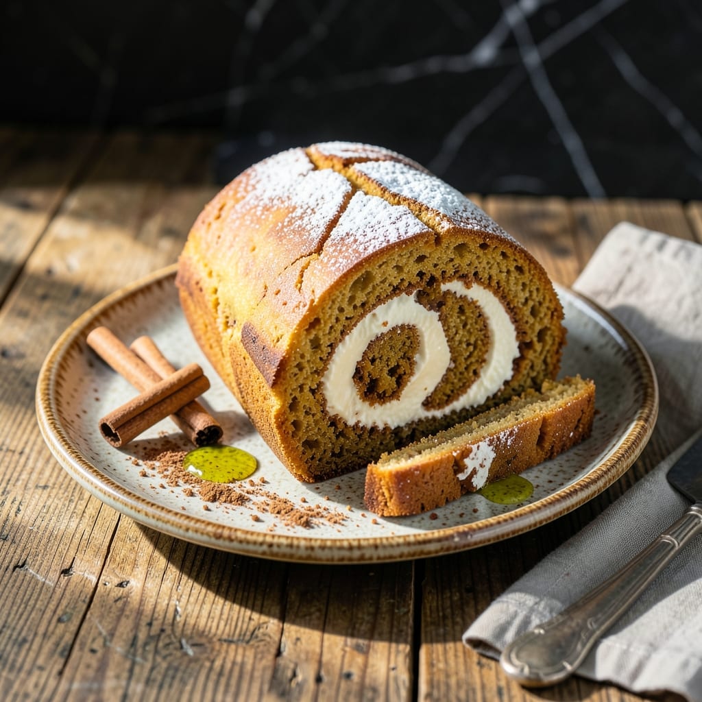 Granny Kat's Pumpkin Roll Recipe: Swirled Cream Cheese Surprise Granny Kat's Pumpkin Roll Recipe: Swirled Cream Cheese Surprise