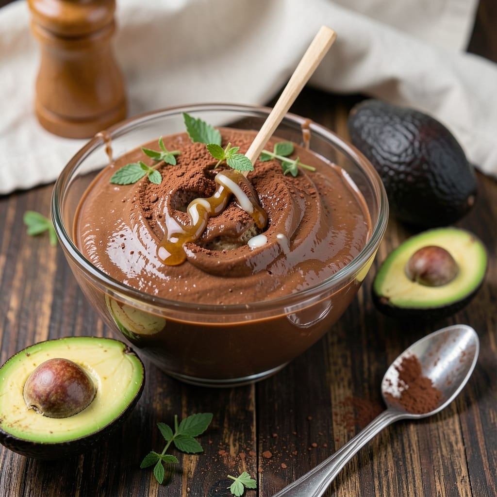 3-Ingredient Vegan Chocolate Mousse Recipe: Silky Avocado Base Without Churning