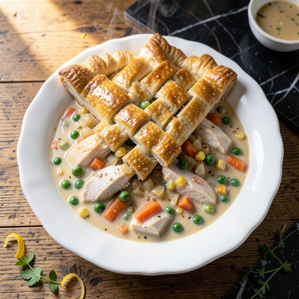Slow Cooker Recipe for Chicken Pot Pie: Hands-Off Comfort With Flaky Crust