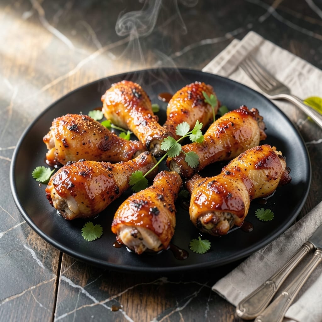 BBQ Chicken Drumsticks Recipe Oven: Smoky Crisp Skin Indulgence
