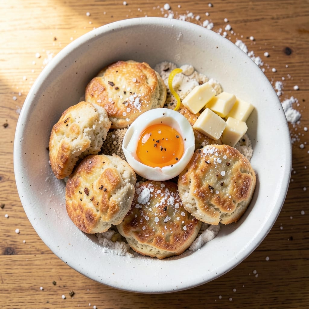 1 Egg Biscuits Recipe: Flaky Layers From Just One Egg