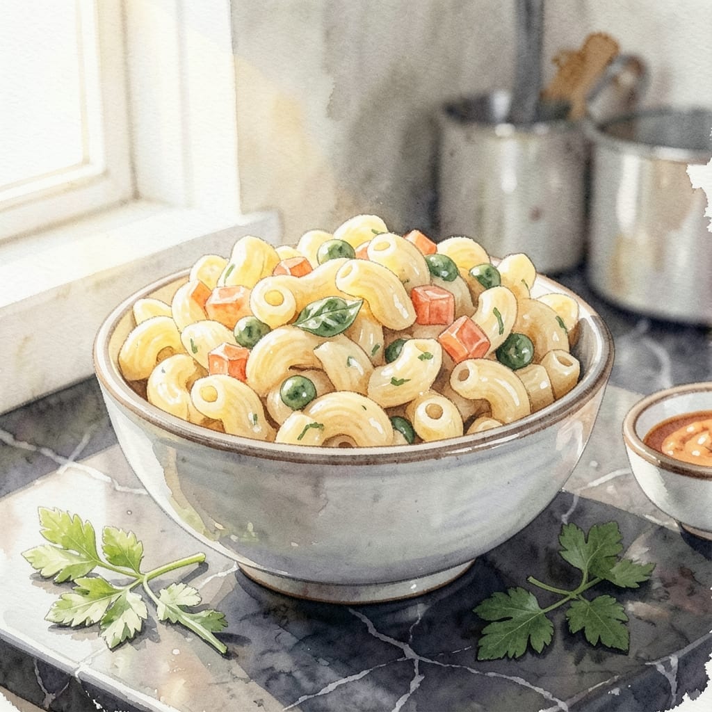 Macaroni And Cheese Recipe With Vegetables: Silky Sauce and Garden-Fresh Crunch