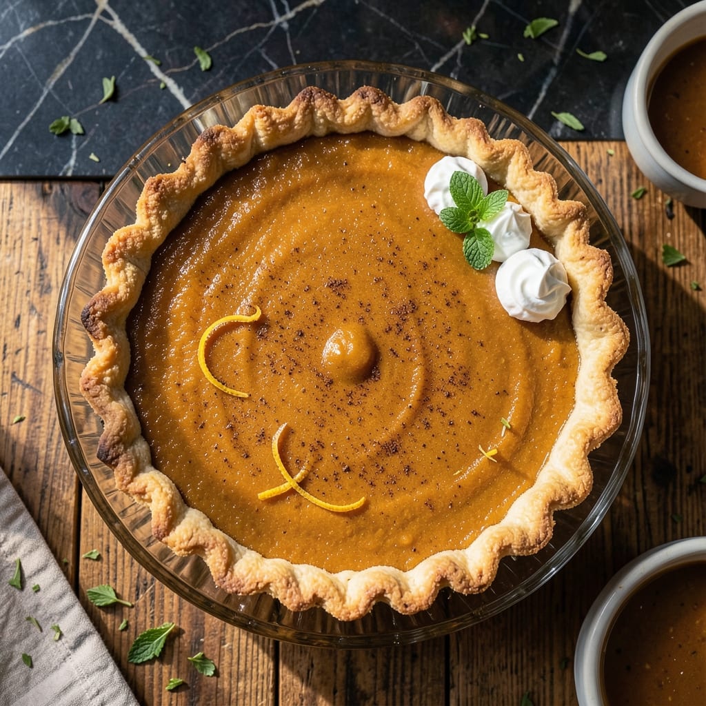 Paula Deen Pumpkin Pie Recipe: Creamy Spice With Flaky Lattice Top