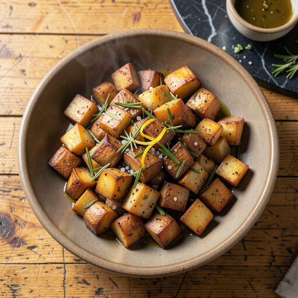 Rutabaga Turnip Recipe: Roasted Caramelized Sweetness