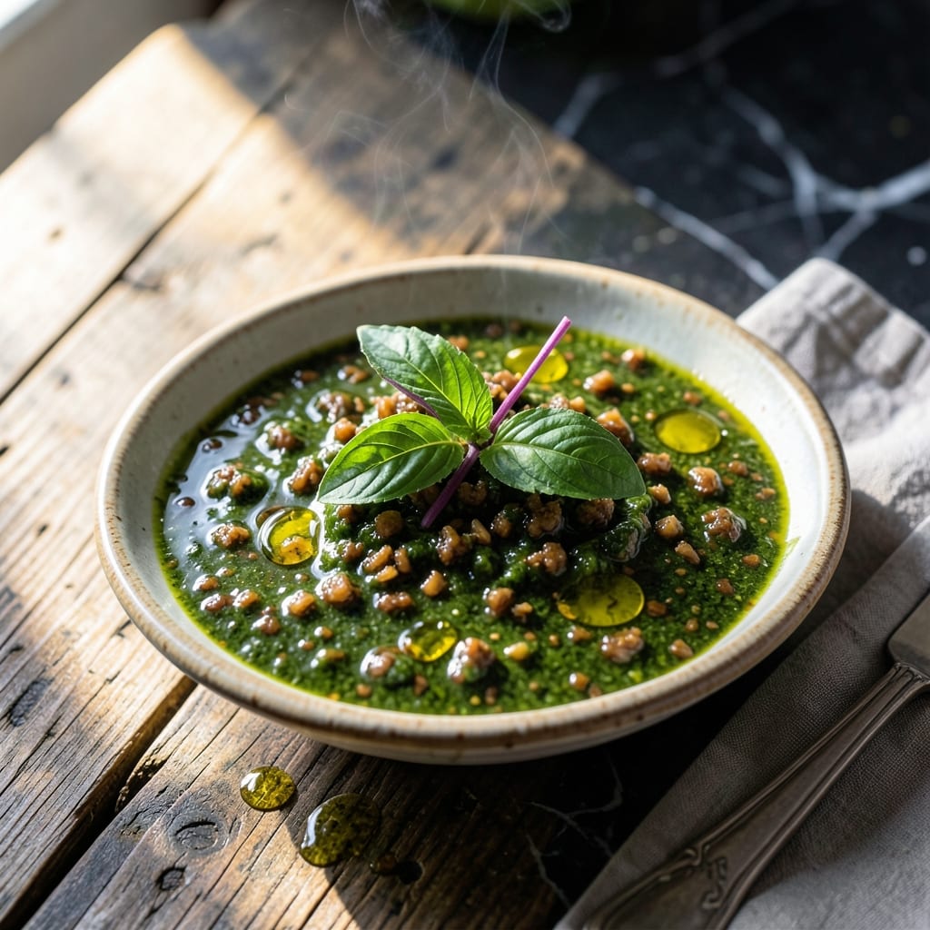 Lemongrass Basil Sauce Recipe: Bright Herbal Fusion for Dipping and Dressing