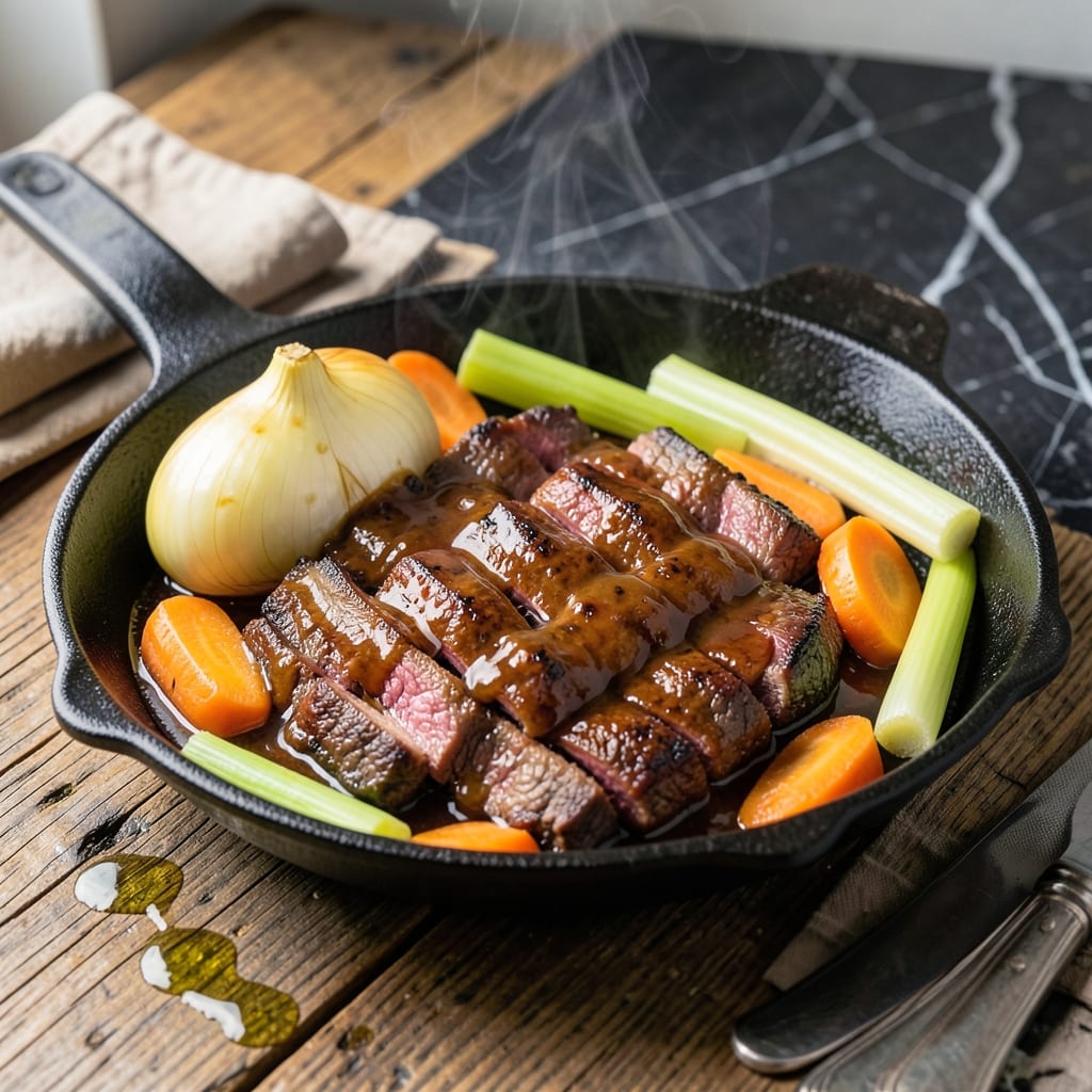 BBQ Beef Tongue Recipe: Slow-Braised Smoky Tenderness
