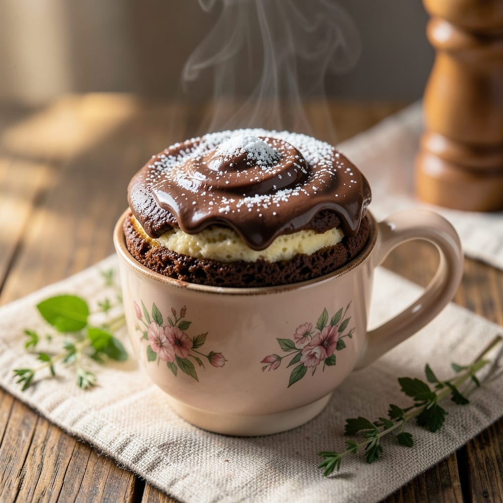 1-Mug Cake Recipe: Single-Serve Decadence Without Mixing a Bowl