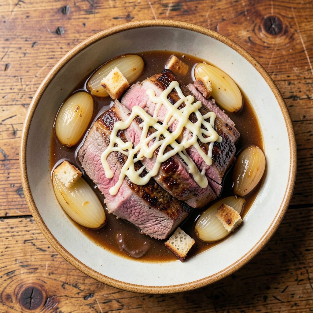 4-Ingredient Onion Soup Pot Roast Recipe: One-Pot Tender Meat and Melty Cheese