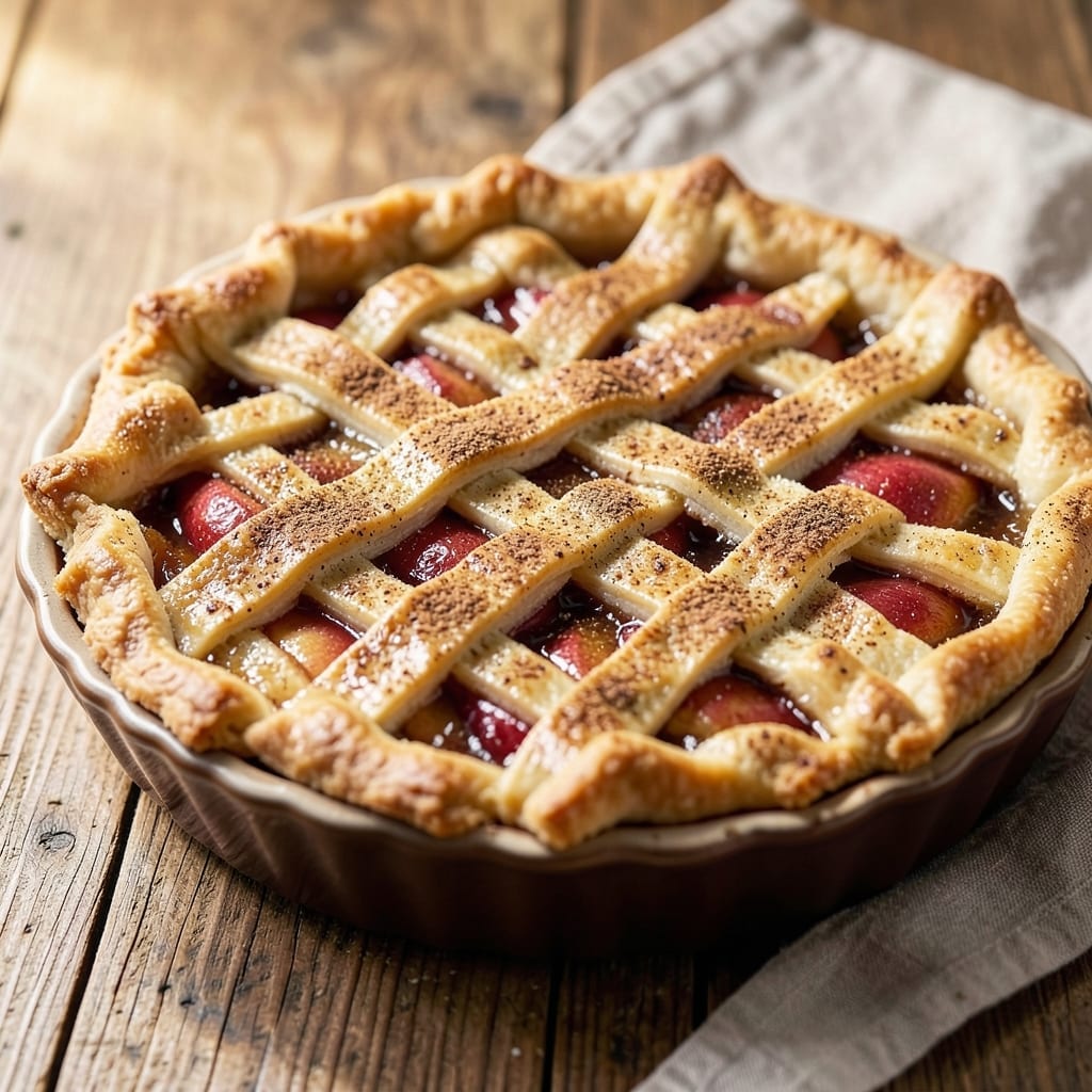 5 Apple Pie Recipe: Flaky Lattice Crust and Spiced Filling Fusion