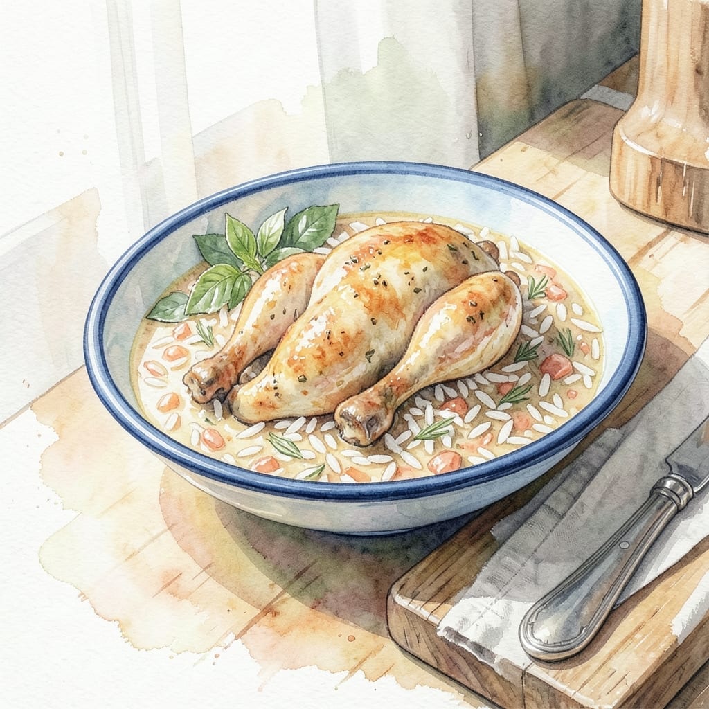 Forgotten Chicken Recipe With Long Grain Rice: One-Pot Meal With Hidden Gem Flavors