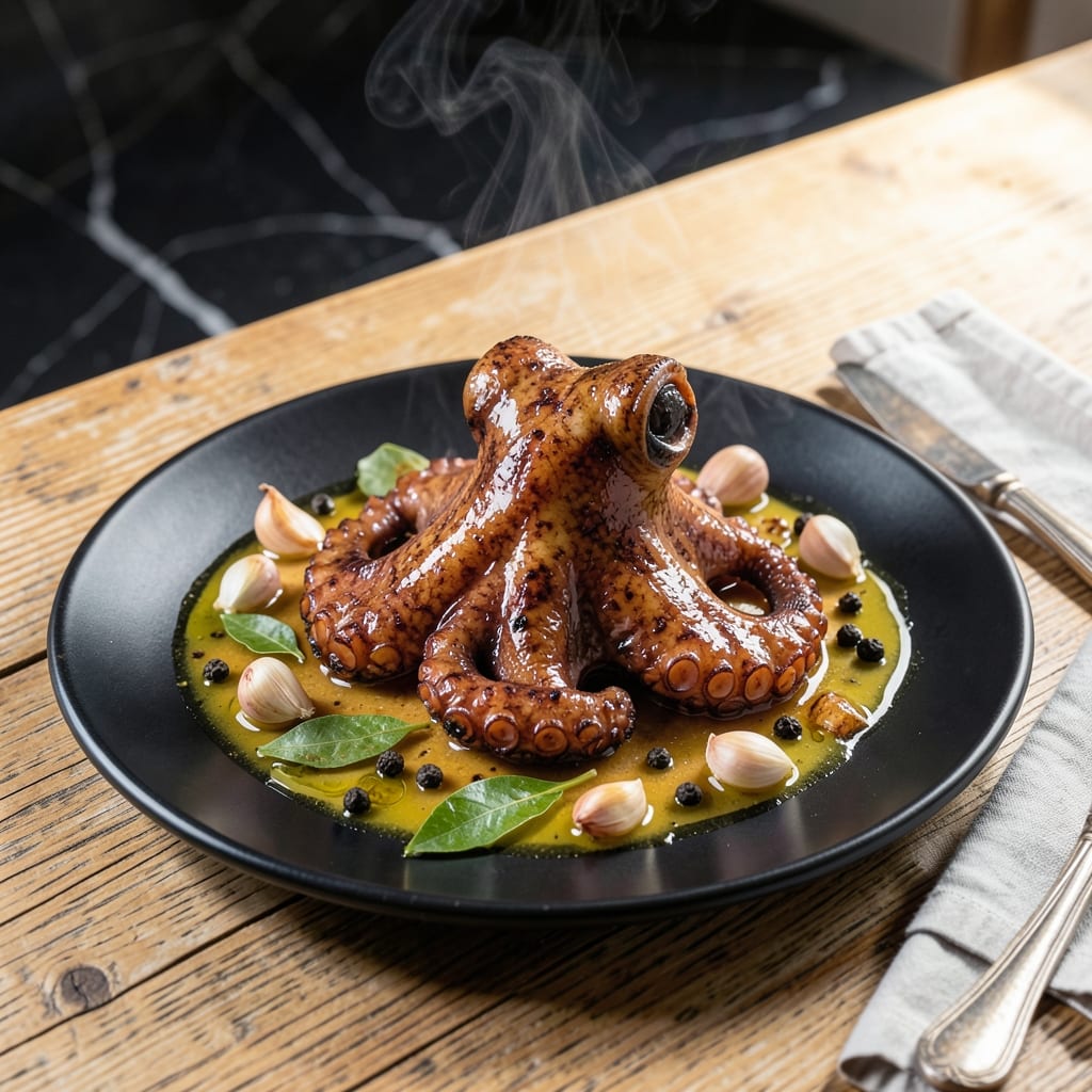 Octopus Head Recipe: Tender Mediterranean Seafood Delight