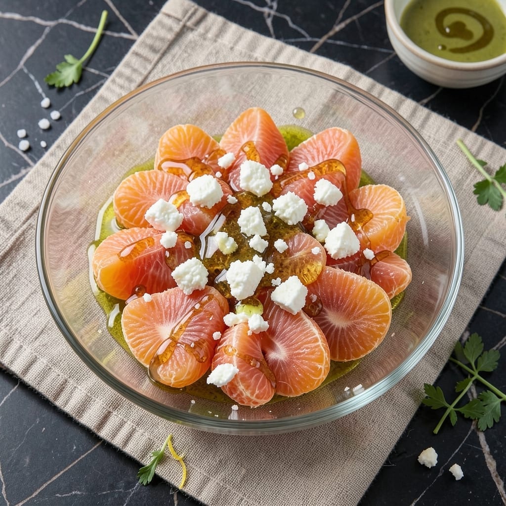 4-Ingredient Mandarin Orange Salad Recipe: Bright Citrus Crunch in 10 Minutes
