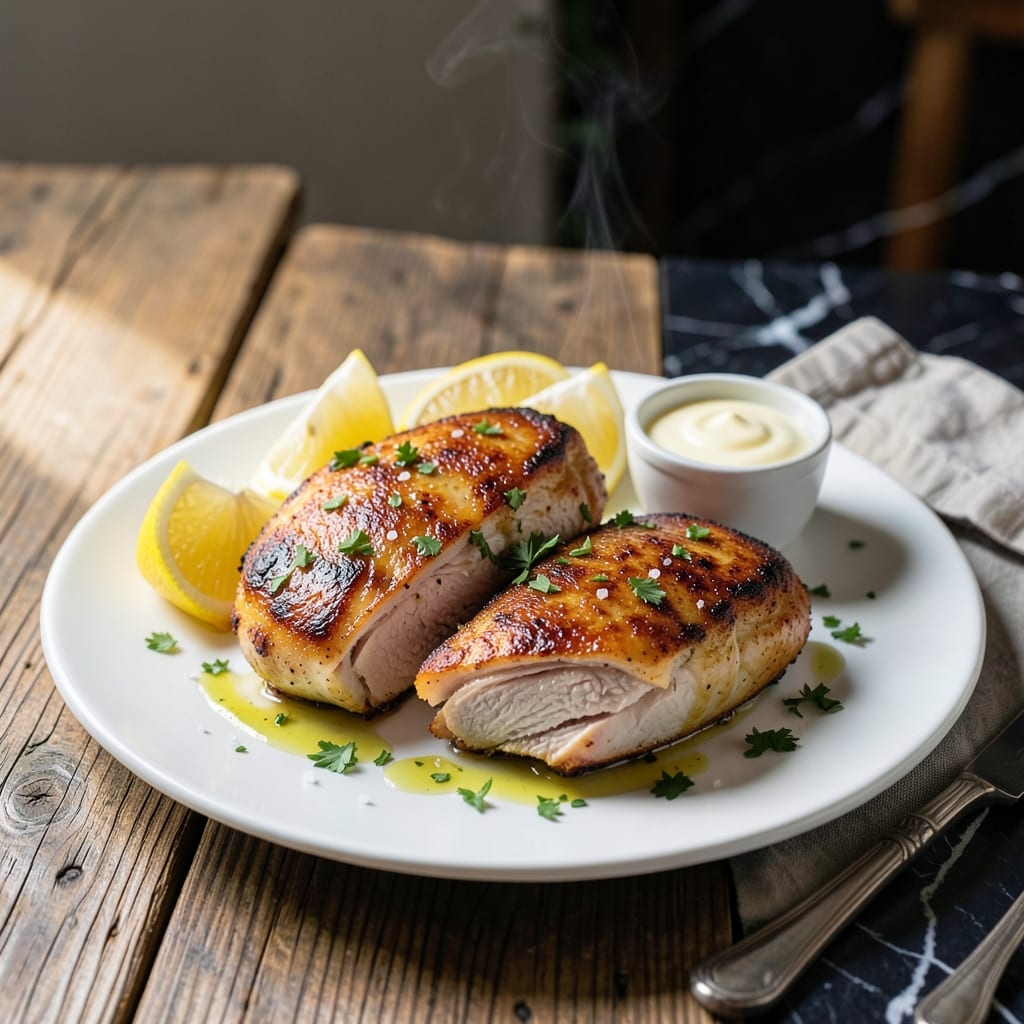 Las Vegas Chicken Recipe: Pan-Seared with Garlic Butter Glaze
