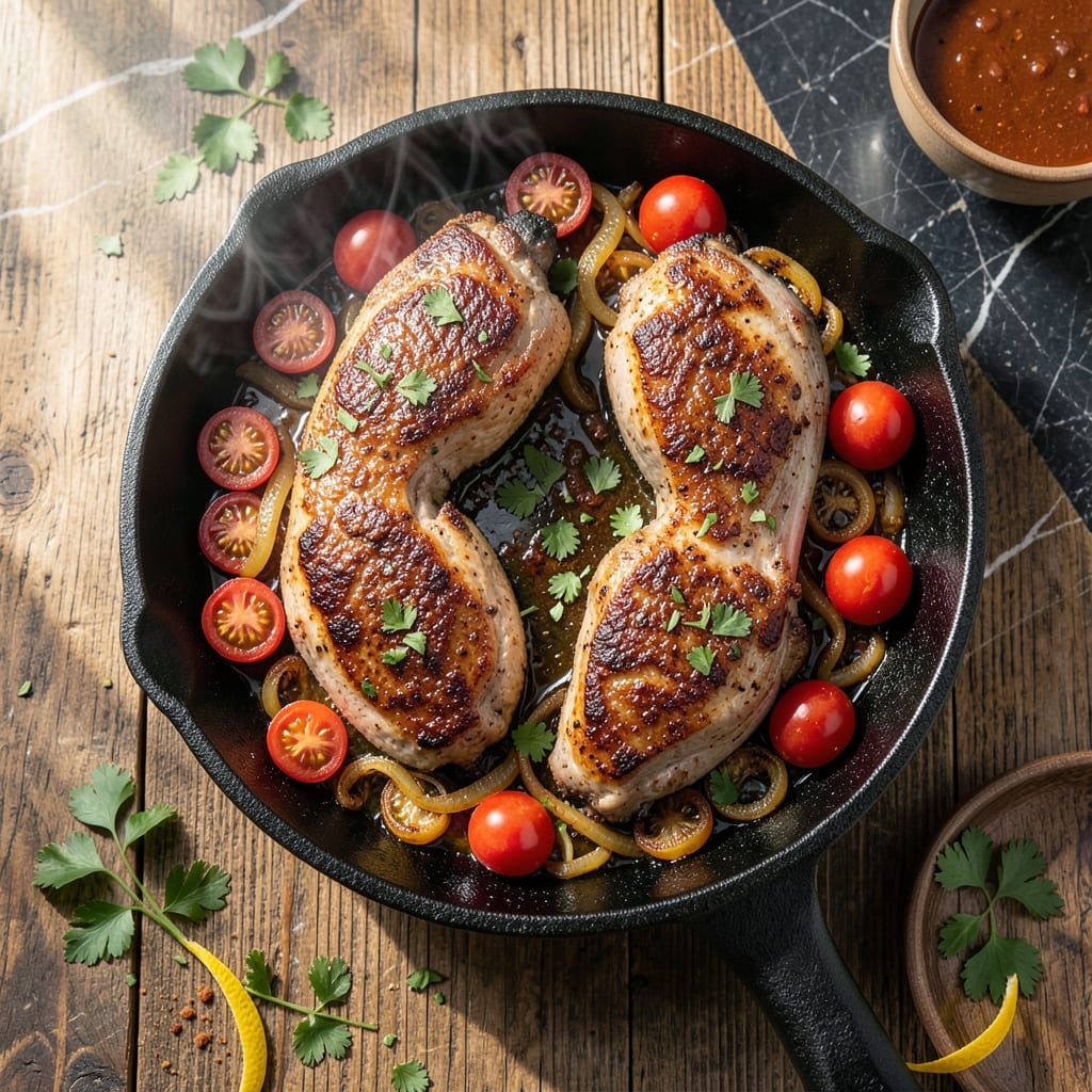 Cowboy Pork Chops Longhorn Recipe: Smoky Grill-Kissed Flavor with Spicy Kick