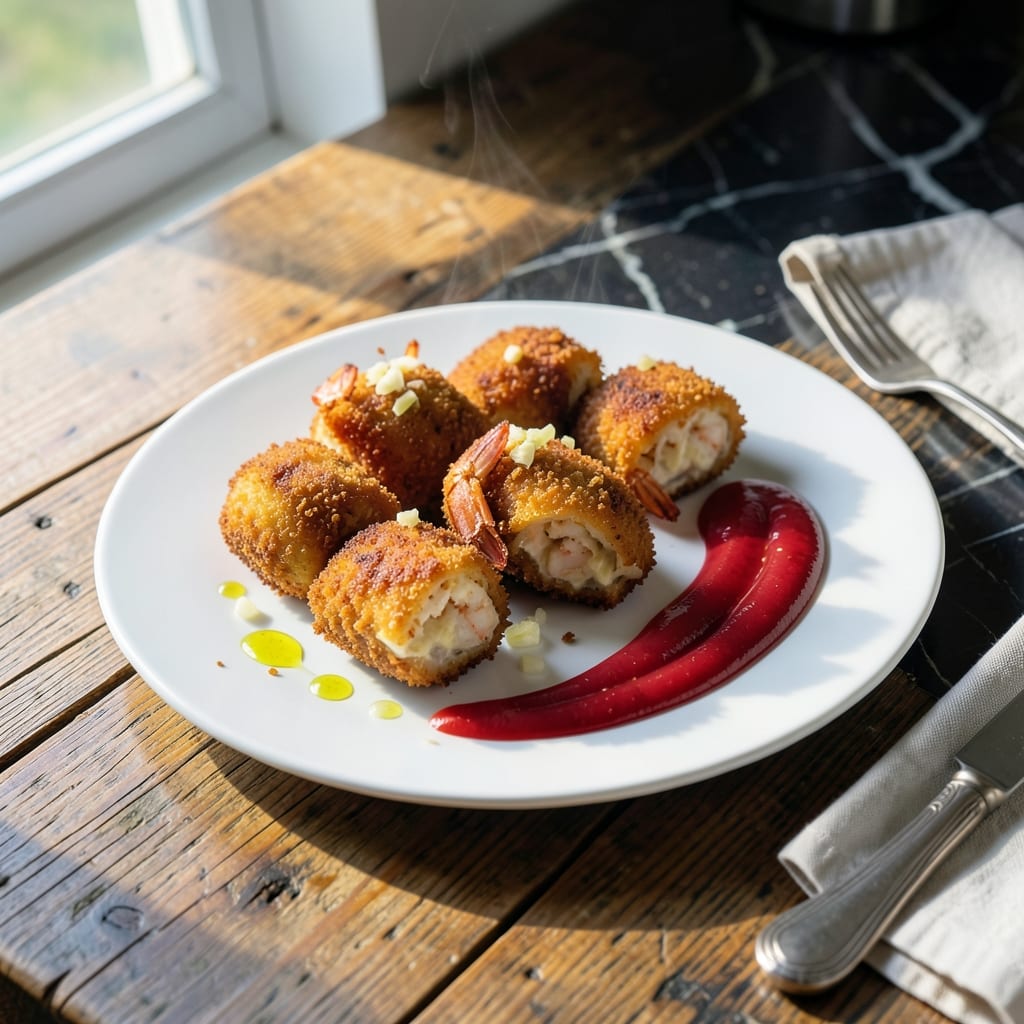 Shrimp Croquette Recipe: Golden Crisp Shell With Creamy Filling