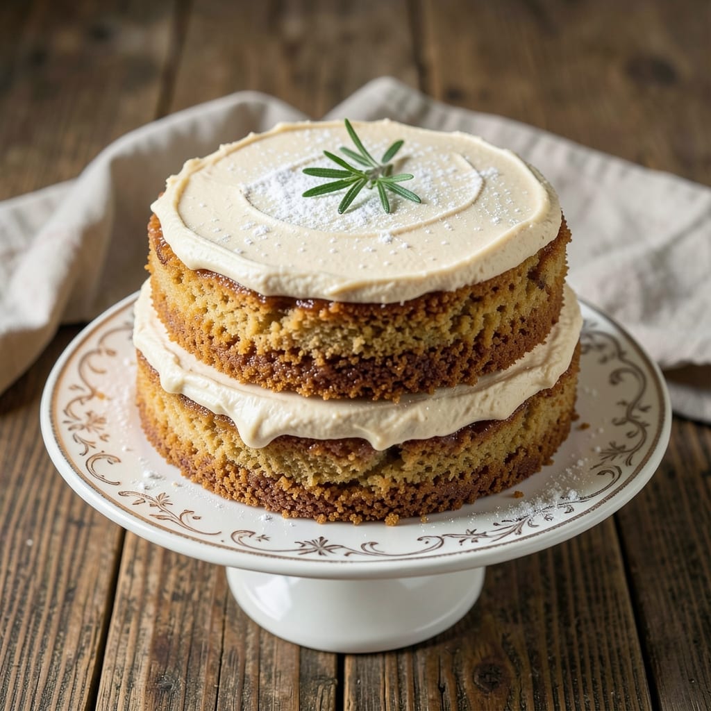 1918 War Cake Recipe: Buttery Vanilla Layers With Molten Caramel Center
