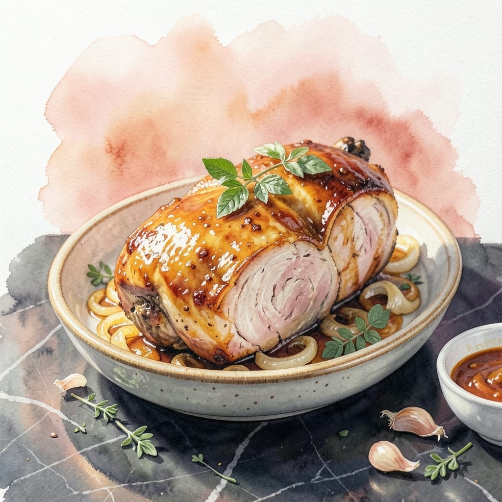 Pork Roast Recipe Apple Juice: Slow-Cooked With Sweet Infusion