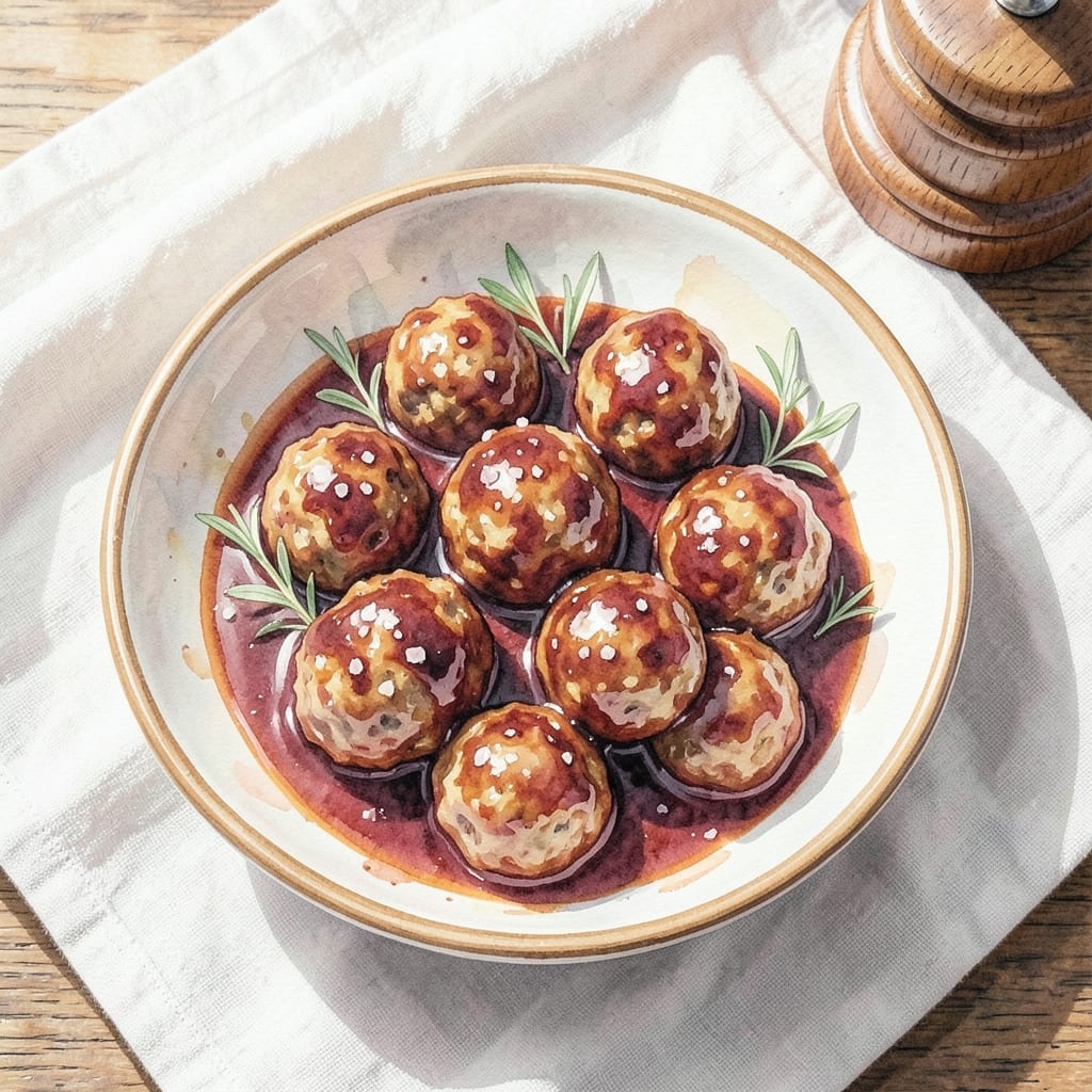BBQ Meatball Recipe With Chili Sauce: Sweet and Spicy Bites in 30 Minutes
