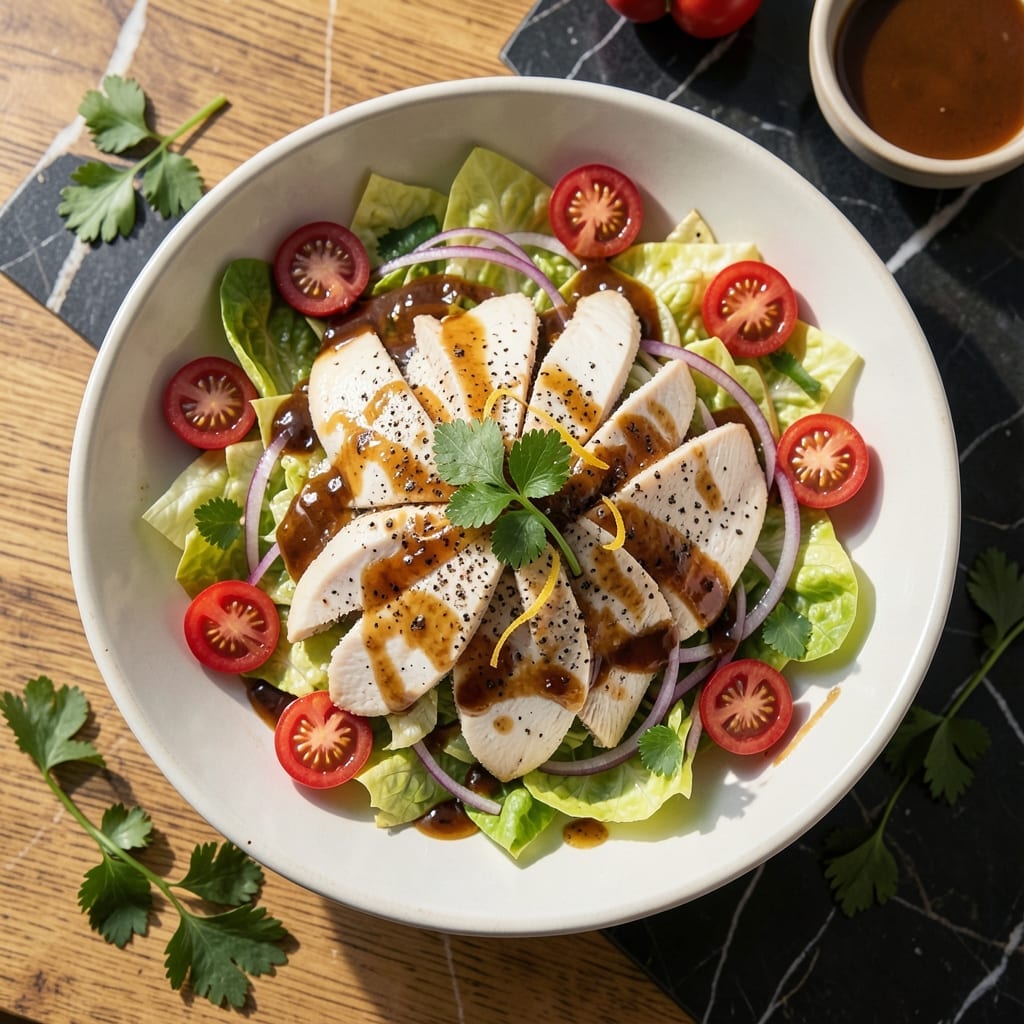 Chicken Salad Recipe With Balsamic Vinegar: Tangy Herb-Infused Lunch Delight