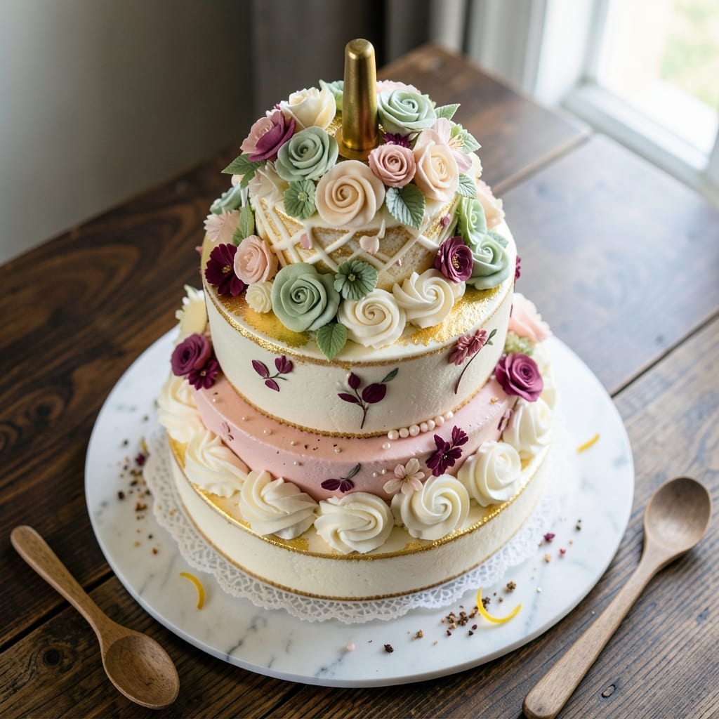 10-Inch Wedding Cake Recipe: Fondant-Free Layers That Stay Stable All Day