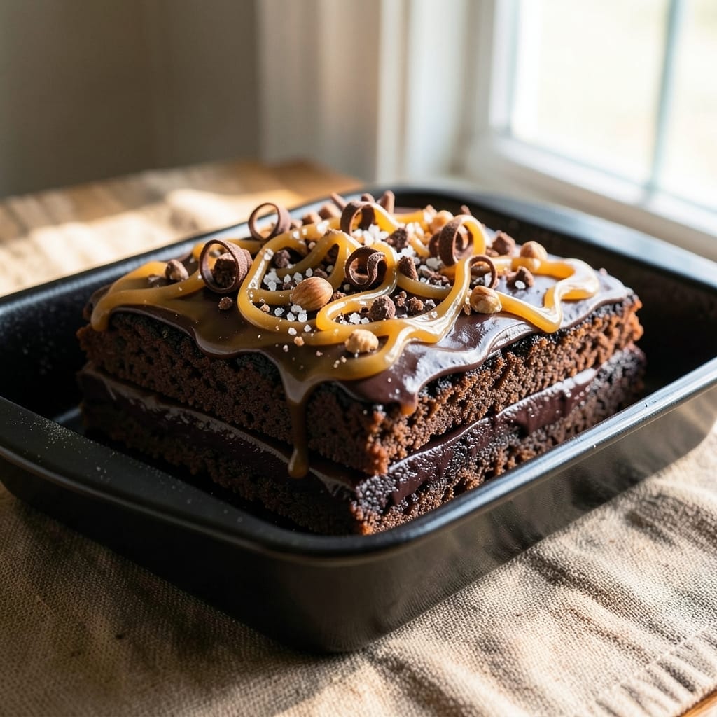 3-Chocolate Brownie Recipe: Fudgy Depth With Double Cocoa Boost