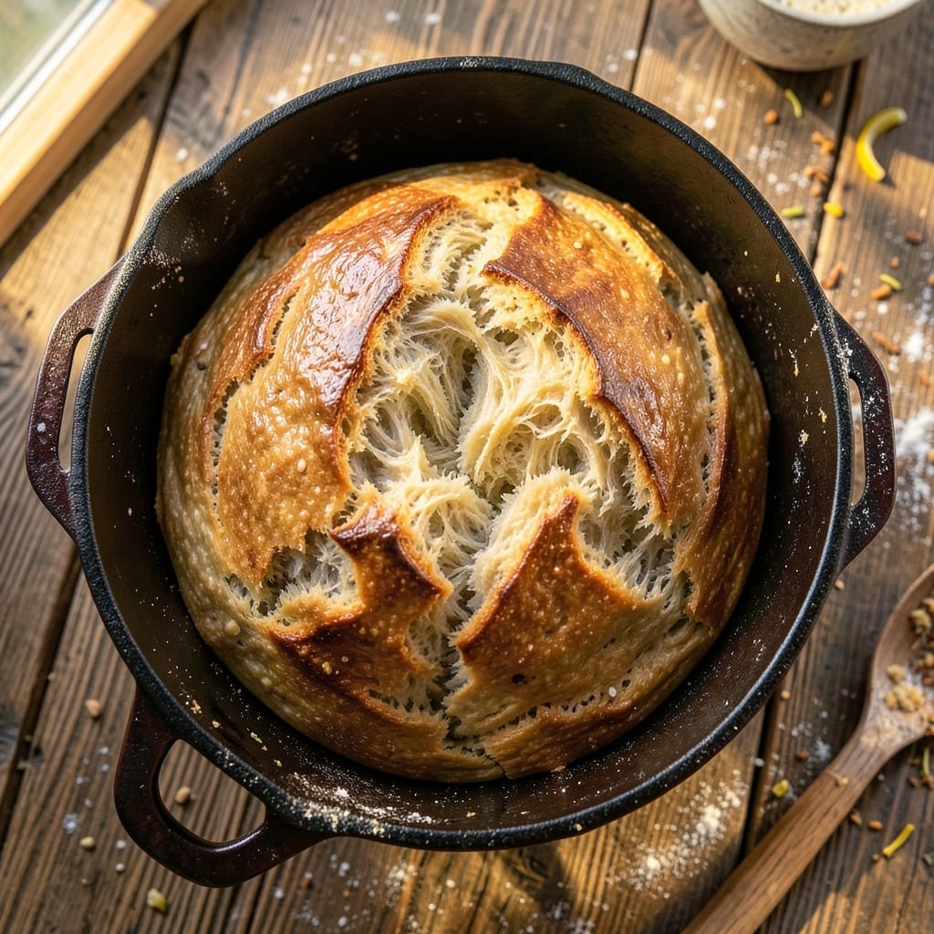 4 Quart Dutch Oven Bread Recipe: Crusty Crust and Airy Crumb Mastery