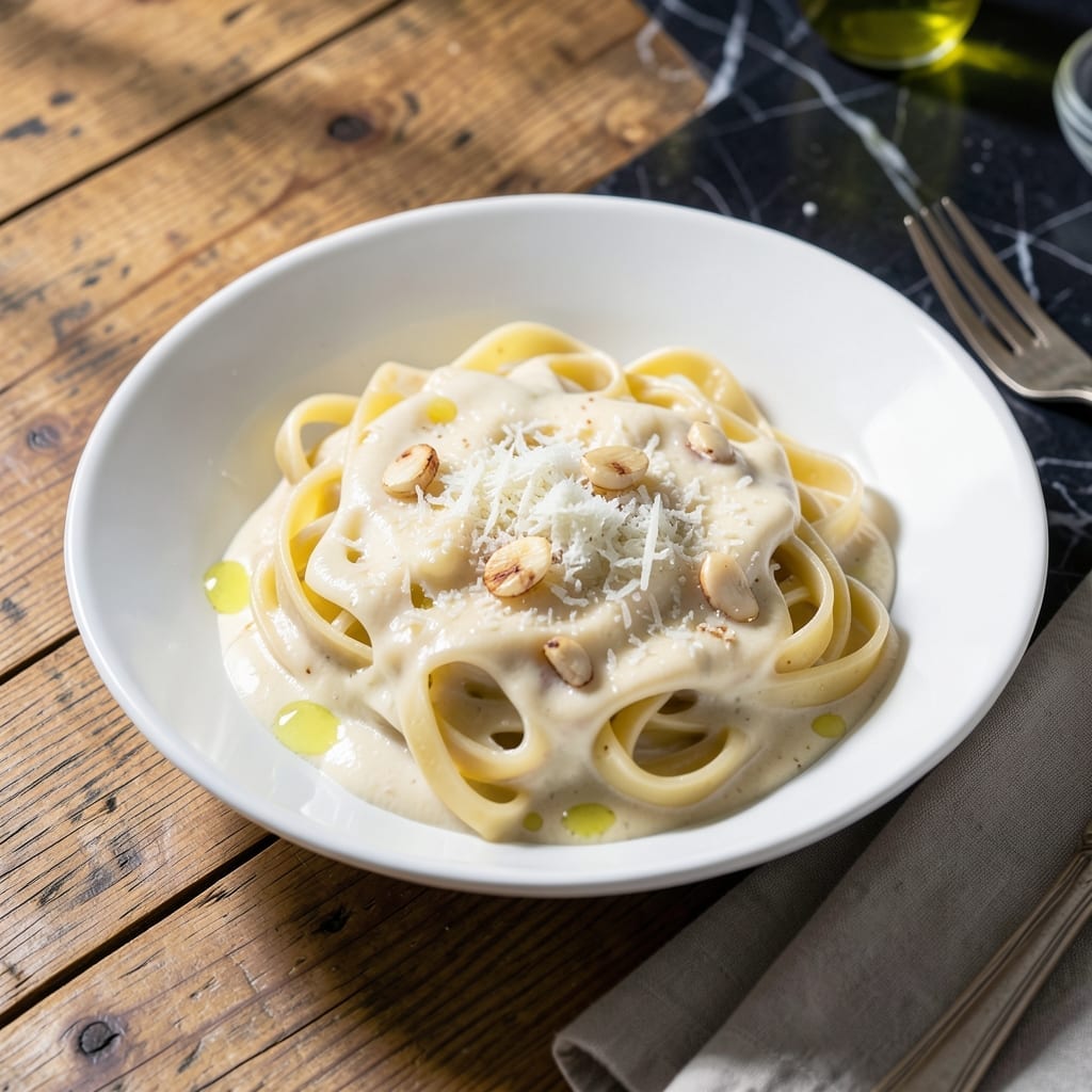 White Wine Alfredo Sauce Recipe: Silky Parmesan and Garlic Elegance