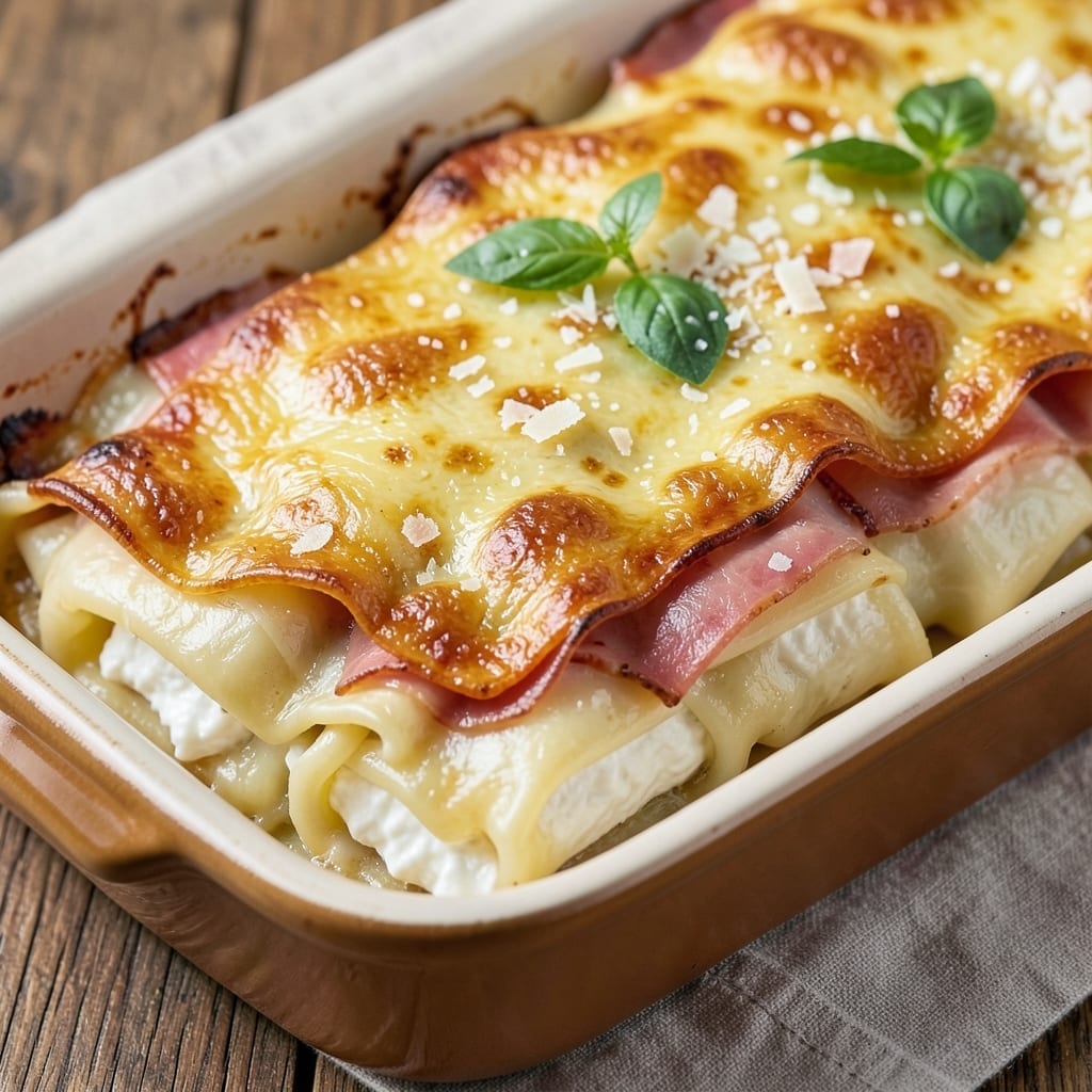 5 Cheese Manicotti Recipe: Baked Pasta Layers With Melty Mozzarella Rivers 5 Cheese Manicotti Recipe: Baked Pasta Layers With Melty Mozzarella Rivers