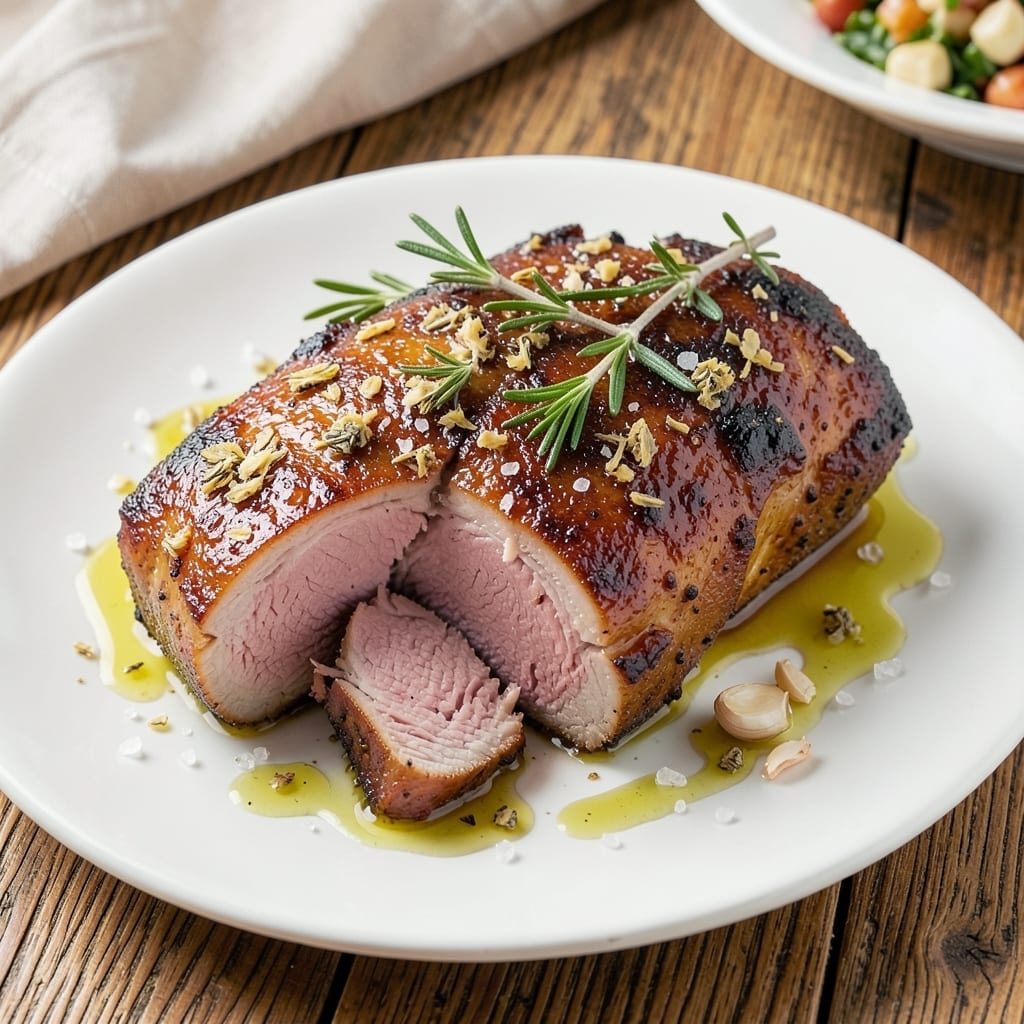 3-Pound Pork Loin Recipe: Herb-Crusted Roast With Juicy Center