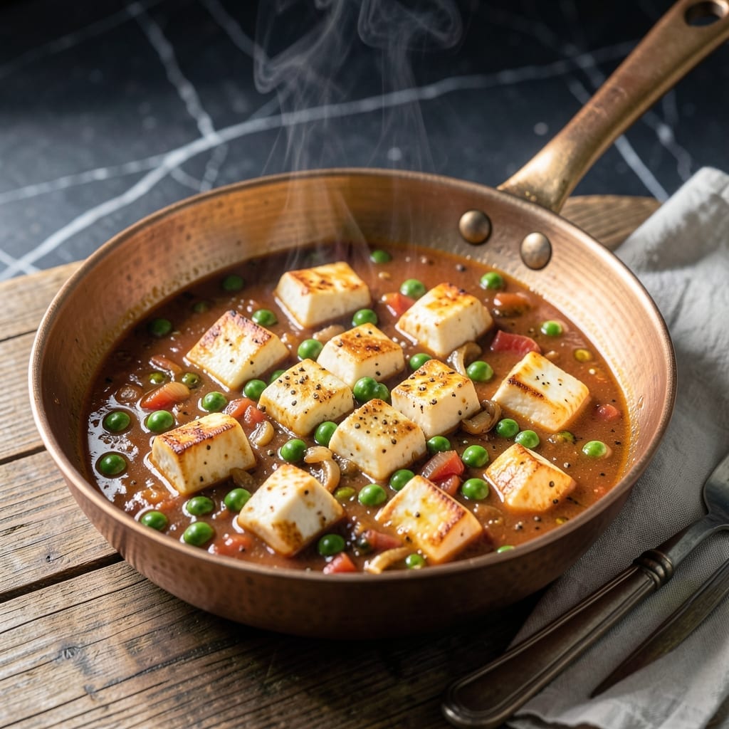 Recipe to Make Mutter Paneer: Spiced Peas and Cottage Cheese Delight