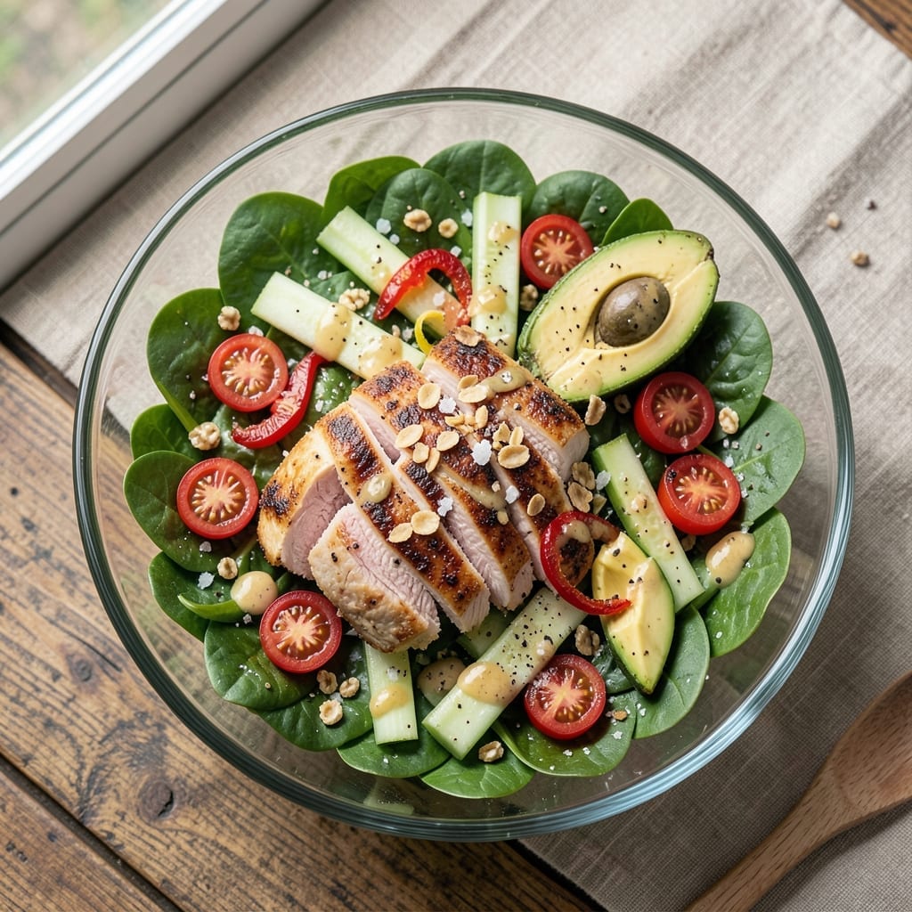 1000-Calorie Salad Recipe: Protein-Packed Lunch Without the Guilt