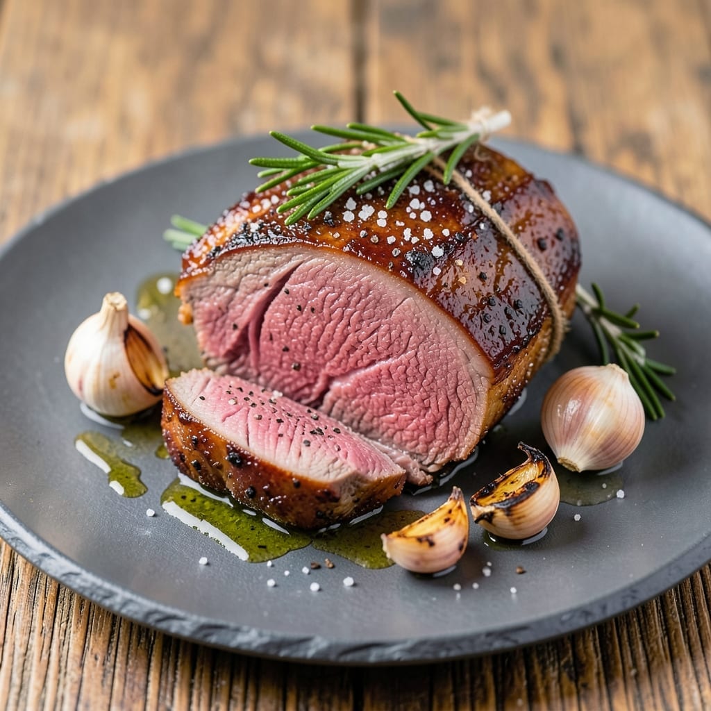 1 Lb Roast Beef Recipe: Sear-Roasted Crust With Juicy Pink Center