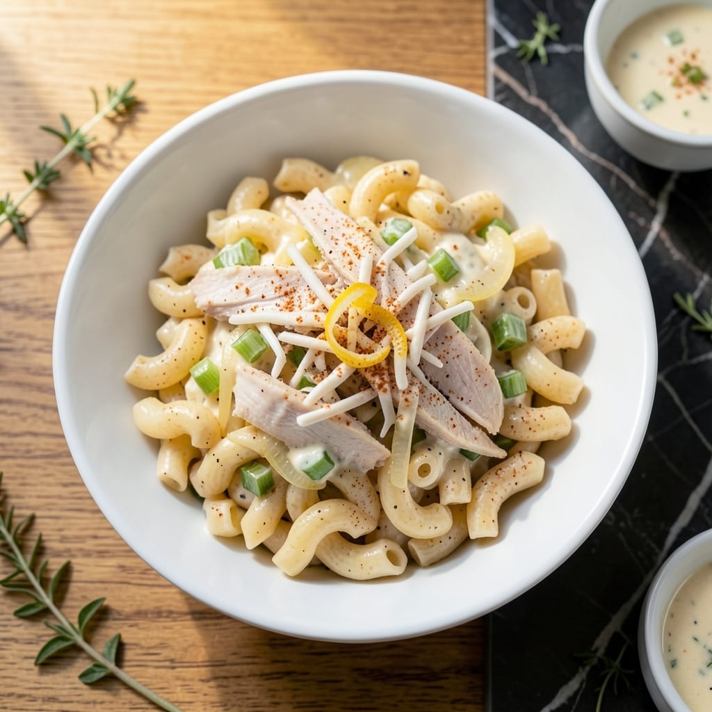Chicken Macaroni Salad Recipe With Celery: Classic Picnic Side With Crisp Bite