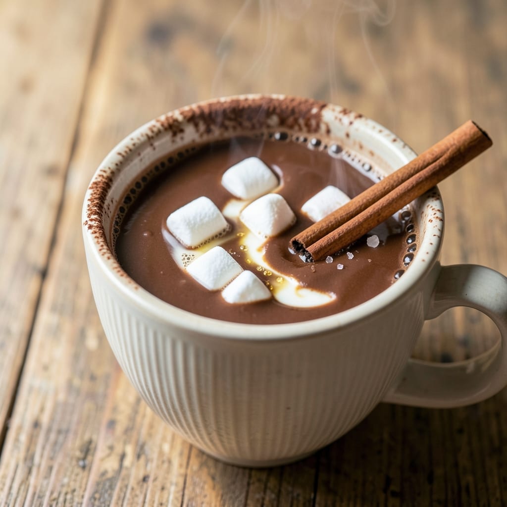 2-Serving Hot Chocolate Recipe: Microwave Mug Magic With Foamy Top