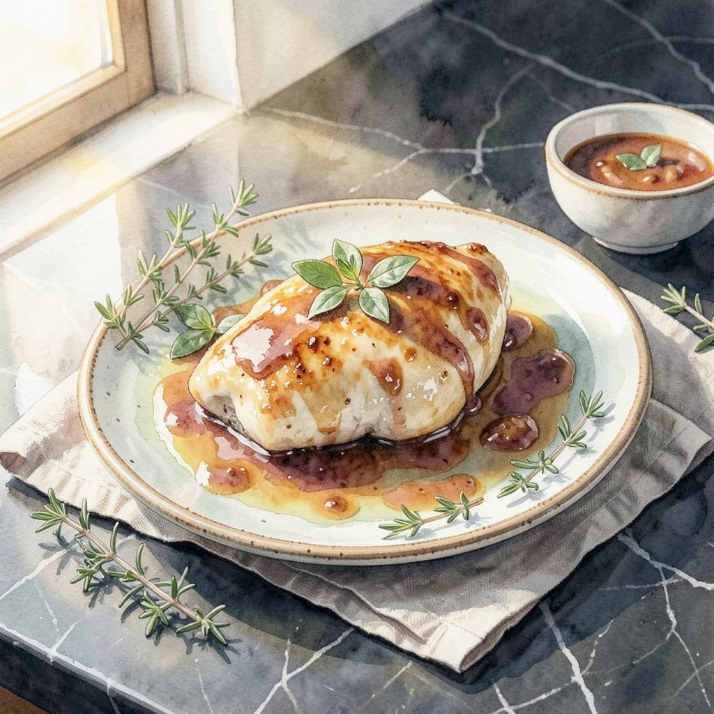 Chicken Marsala Recipe No Mushrooms: Wine-Reduced Sauce With Tender Chicken